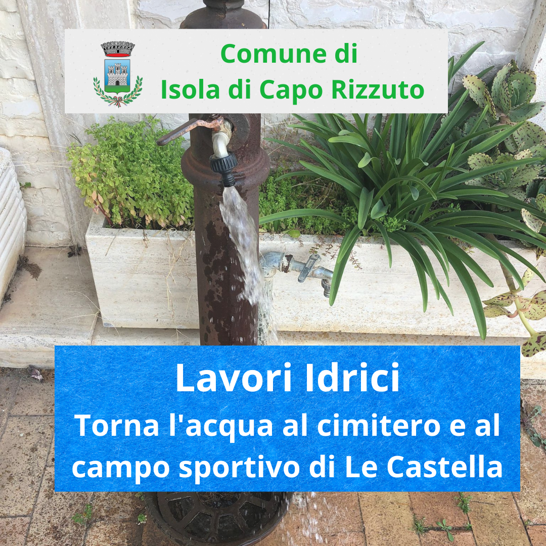 acqua cimitero castella