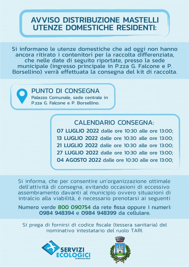 calendario mastelli 2022