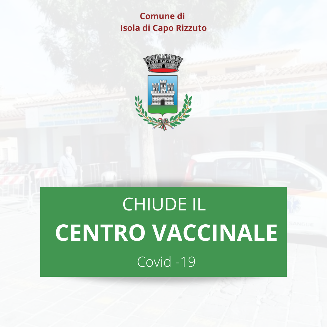 chiude il centro vaccinale
