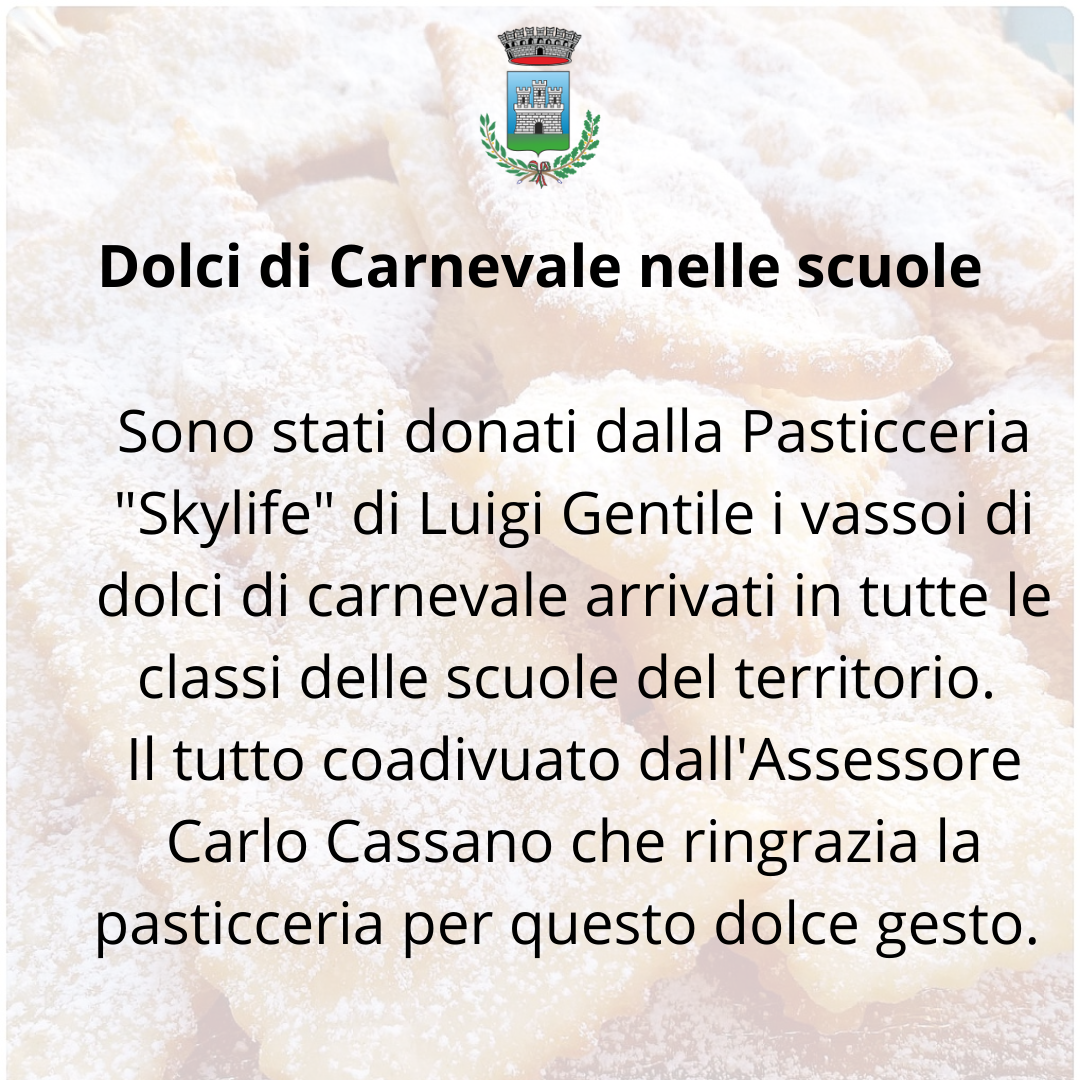 dolci di carnevale
