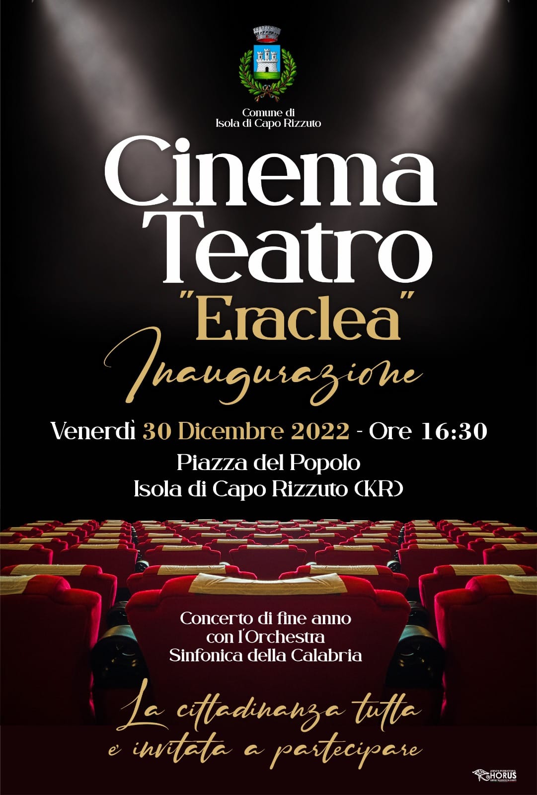 inaugurazione cinema teatro eraclea