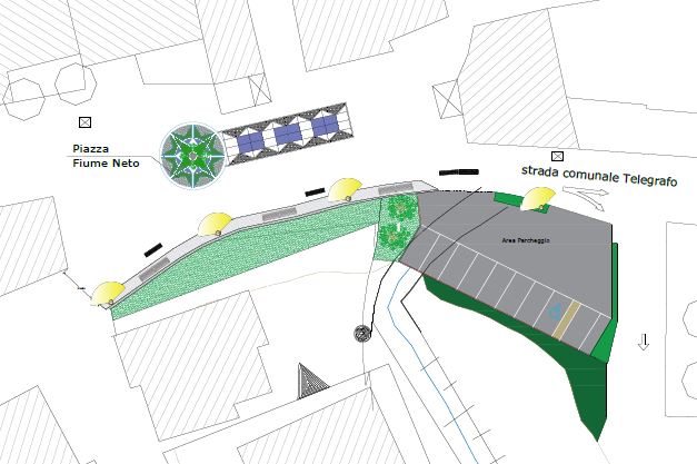 piazza fiume neto progetto