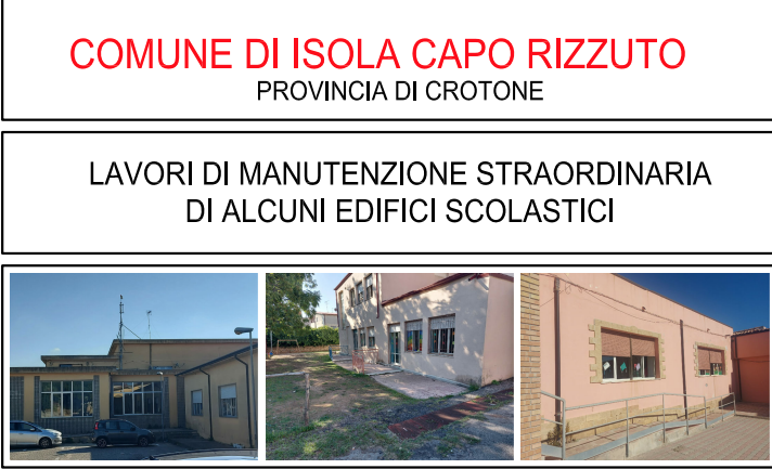 Manutenzione straordinaria di alcuni edifici scolastici: consegnati i lavori alla ditta appaltatrice 