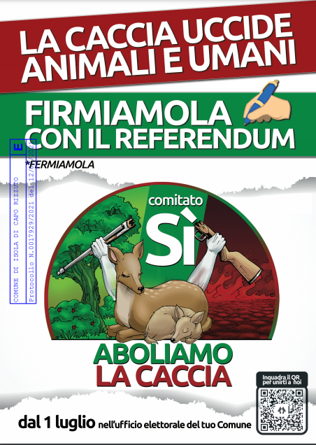 petizione caccia