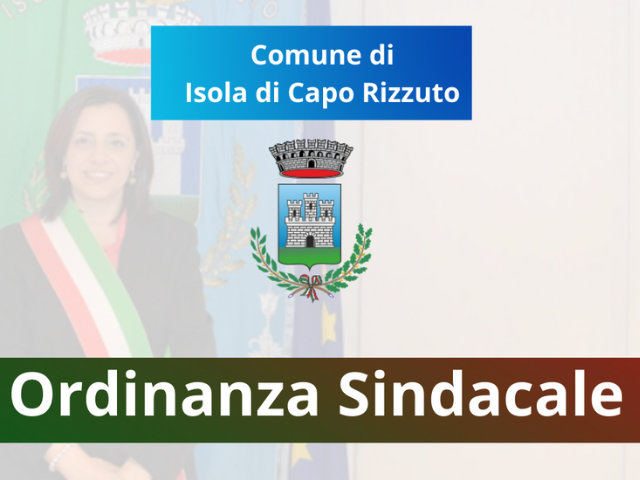 ordinanza sindacale