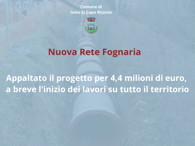 Rete fognaria