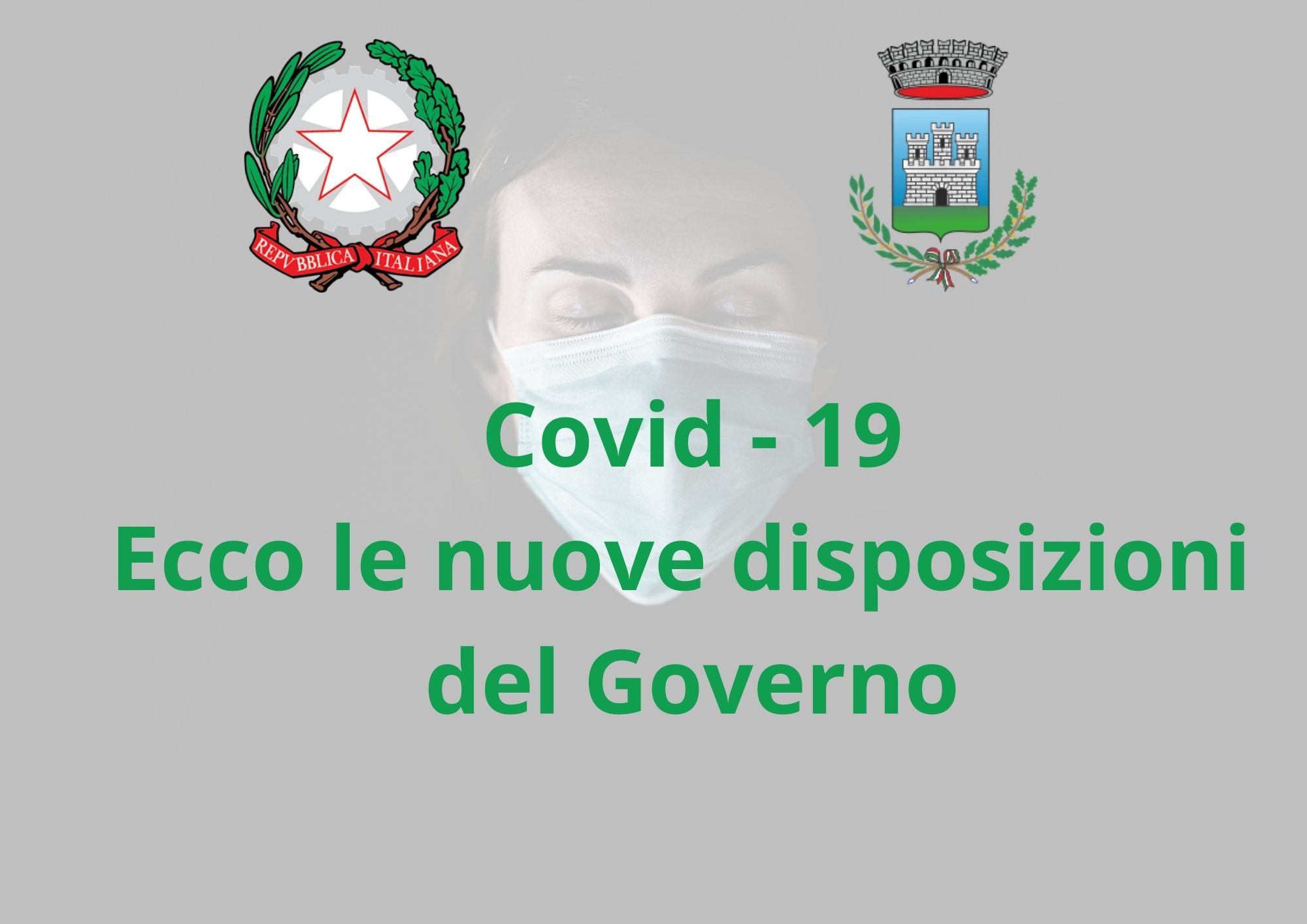Covid - nuove disposizioni